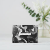 Bloemkleding Visitekaartje (Staand voorkant)