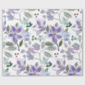 Bloemkleurig inpakpapier (Vlak)