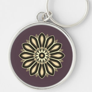 BLOEMKLEURIGE CADEAU VOOR MOM DAD ZUS ZOON BAAS SLEUTELHANGER