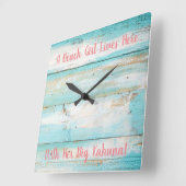 Bloemklok, doornmeisje, Big Kahuna Vierkante Klok (Hoek)