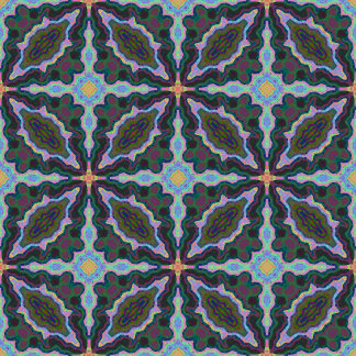 Bloemklokken Vierkante Klok