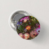 bloemknop ronde button 3,2 cm (Voorkant /achterkant)