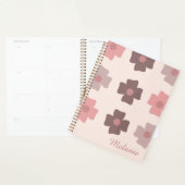Bloemknoppen Bruin Roze Naam Planner (Display)