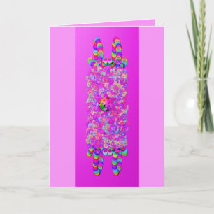 Bloemknuppel mitswa מָגֵן דָוִד kaart