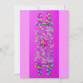 Bloemknuppel mitswa platte kaart (Voorkant)