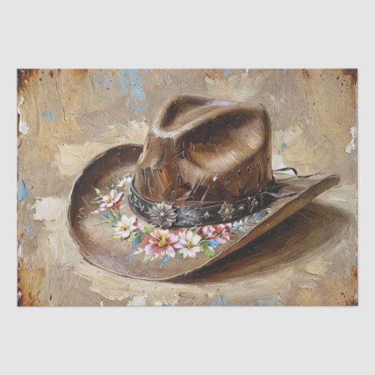 Bloemkoeienmeisjeshutdecoupage Tissuepapier (Voorkant)
