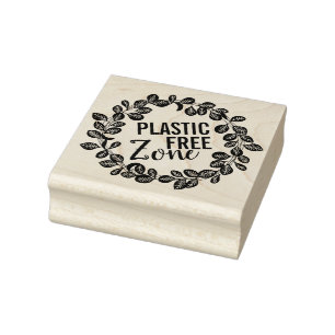 bloemkolen groen blad plastic vrij rubberstempel