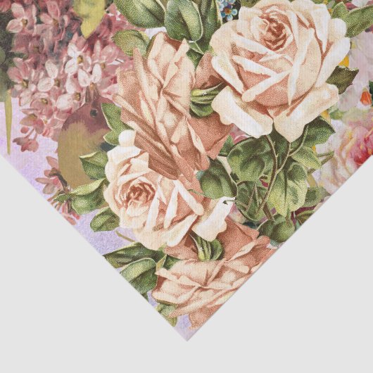  bloemkollage tissuepapier (Detail)