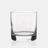 Bloemkolombe Whisky Glas (Achterkant)