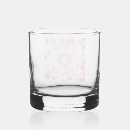 Bloemkolombe Whisky Glas (Achterkant)