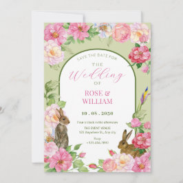 Bloemkonijn  save the date