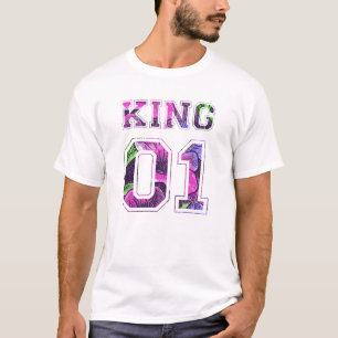Bloemkoning en koningin Couple 01 T-shirt