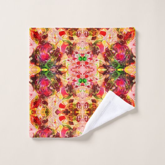 Bloemkoningin Bad Handdoek (Wasdoekje)