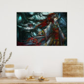 bloemkoningin poster (Keuken)