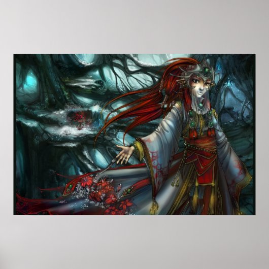 bloemkoningin poster (Voorkant)