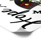 Bloemkool 4 Hope telt Melanoma Poster (Hoek)