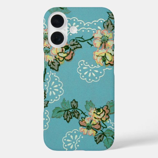  bloemkool Blauwgroen flessenpatroon Case-Mate iPhone Case (Achterkant)