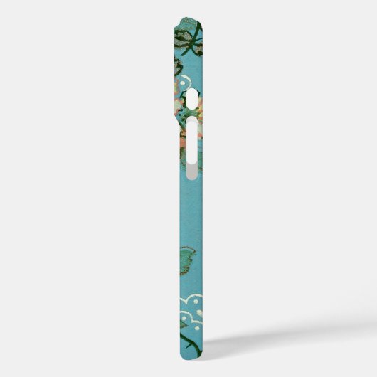 bloemkool Blauwgroen flessenpatroon Case-Mate iPhone Case (Achterkant / Links)