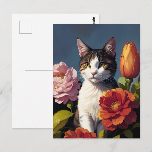 bloemkool briefkaart (Voorkant / Achterkant)