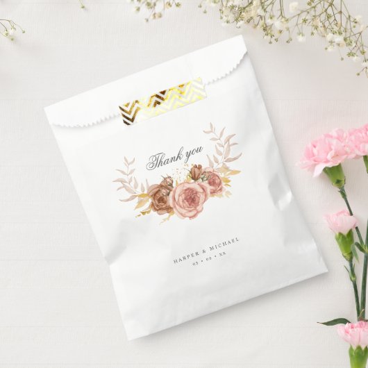  bloemkool bruiloft bedankt voor je plezier bedankzakje (Gezegeld)