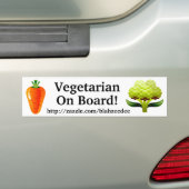 Bloemkool Bumpersticker (Op auto)