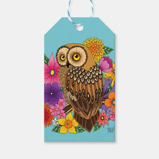 Bloemkool Cadeaulabel (Voorkant)