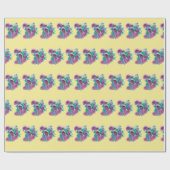 bloemkool cadeaupapier (Vlak)