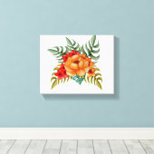 Bloemkool Canvas Afdruk (Insitu (Houten vloer))