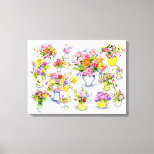 bloemkool canvas afdruk