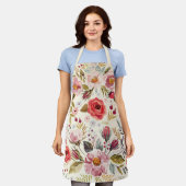 bloemkool flessenbakker schort (Gedragen)