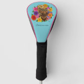 Bloemkool Golfheadcover (Voorkant)