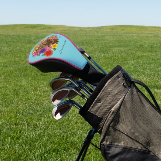 Bloemkool Golfheadcover (Insitu)