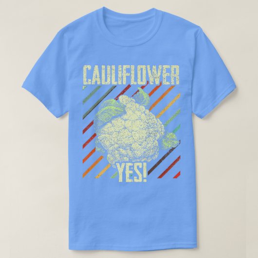 Bloemkool Ja Funny Vegetable Gardener 320 T-shirt (Design voorkant)