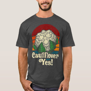 Bloemkool Ja Funny Vegetable Gardener 324 T-shirt