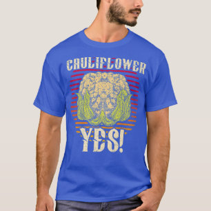 Bloemkool Ja Grappige Groente Tuinier T-shirt