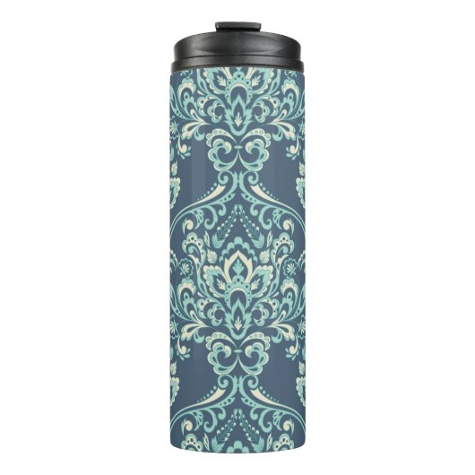  bloemkool. Klassieke barokflorale o Thermosbeker (Voorkant)