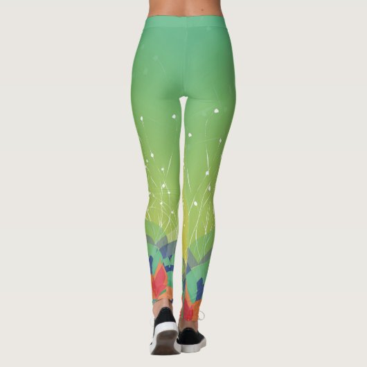 Bloemkool Leggings (Achterkant)
