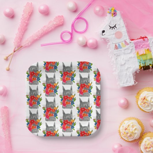 Bloemkool Papieren Bordje (Feest)