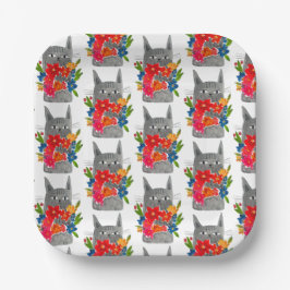 Bloemkool Papieren Bordje