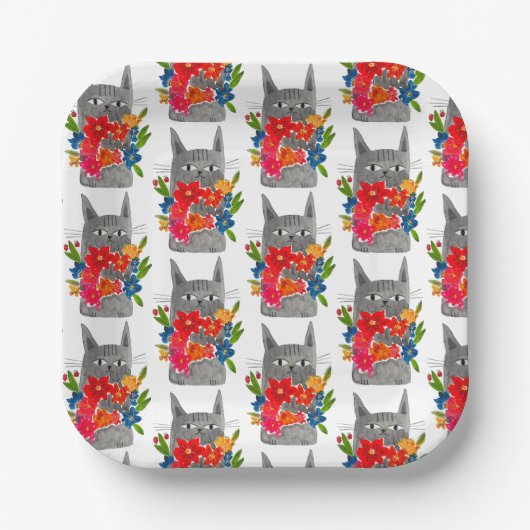 Bloemkool Papieren Bordje (Voorkant)