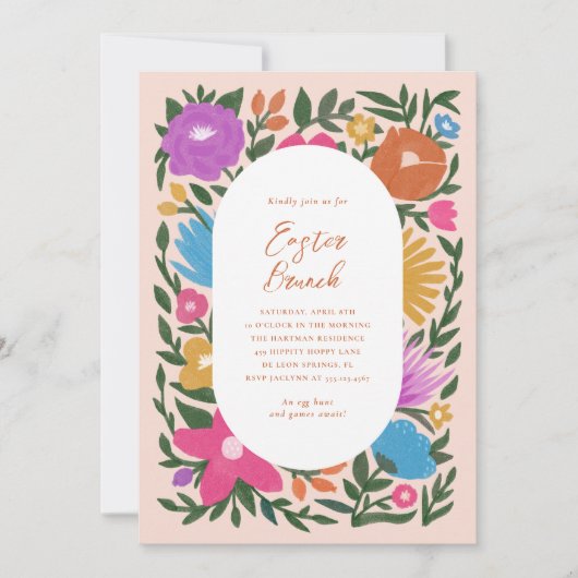  bloemkool Pasen Brunch | SINAASAPPEL Kaart (Voorkant)