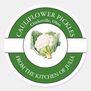 Bloemkool Pickle Label