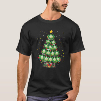 Bloemkool Plantaardige Lover Santa Cauliflower Chr T-shirt