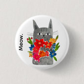 Bloemkool Ronde Button 3,2 Cm (Voorkant)