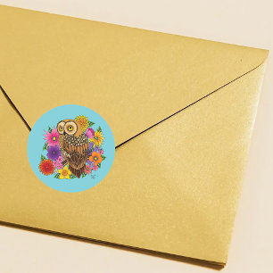 Bloemkool Ronde Sticker