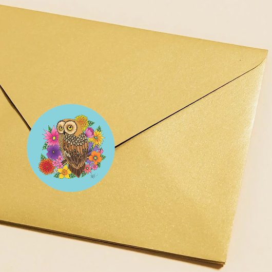 Bloemkool Ronde Sticker