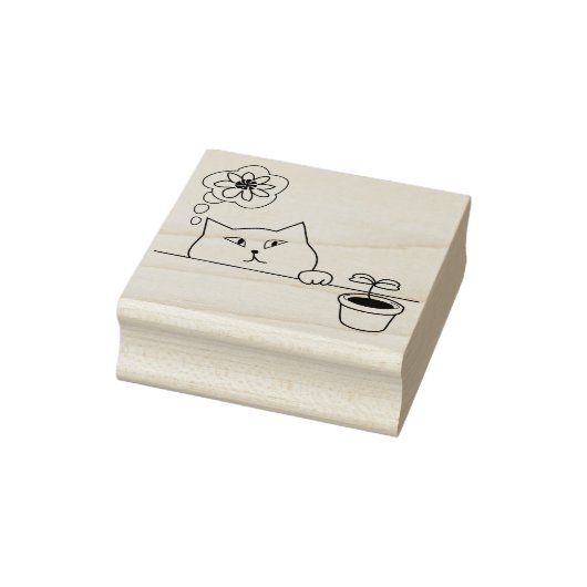 bloemkool rubberstempel (Stempel)