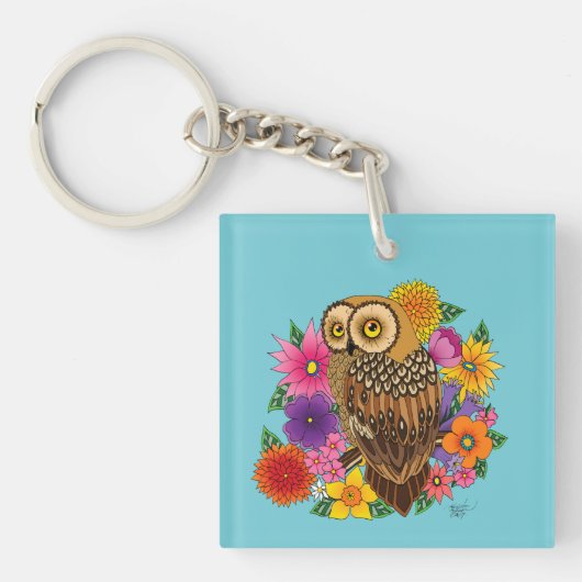 Bloemkool Sleutelhanger (Voorkant)