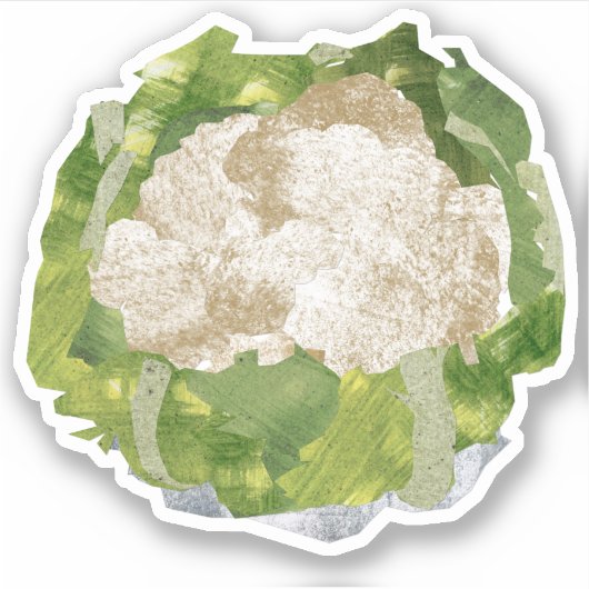 Bloemkool Sticker (Voorkant)
