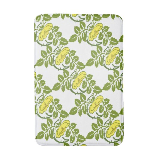  bloemkool voor behangselpapier badmat (Voorkant Verticaal)